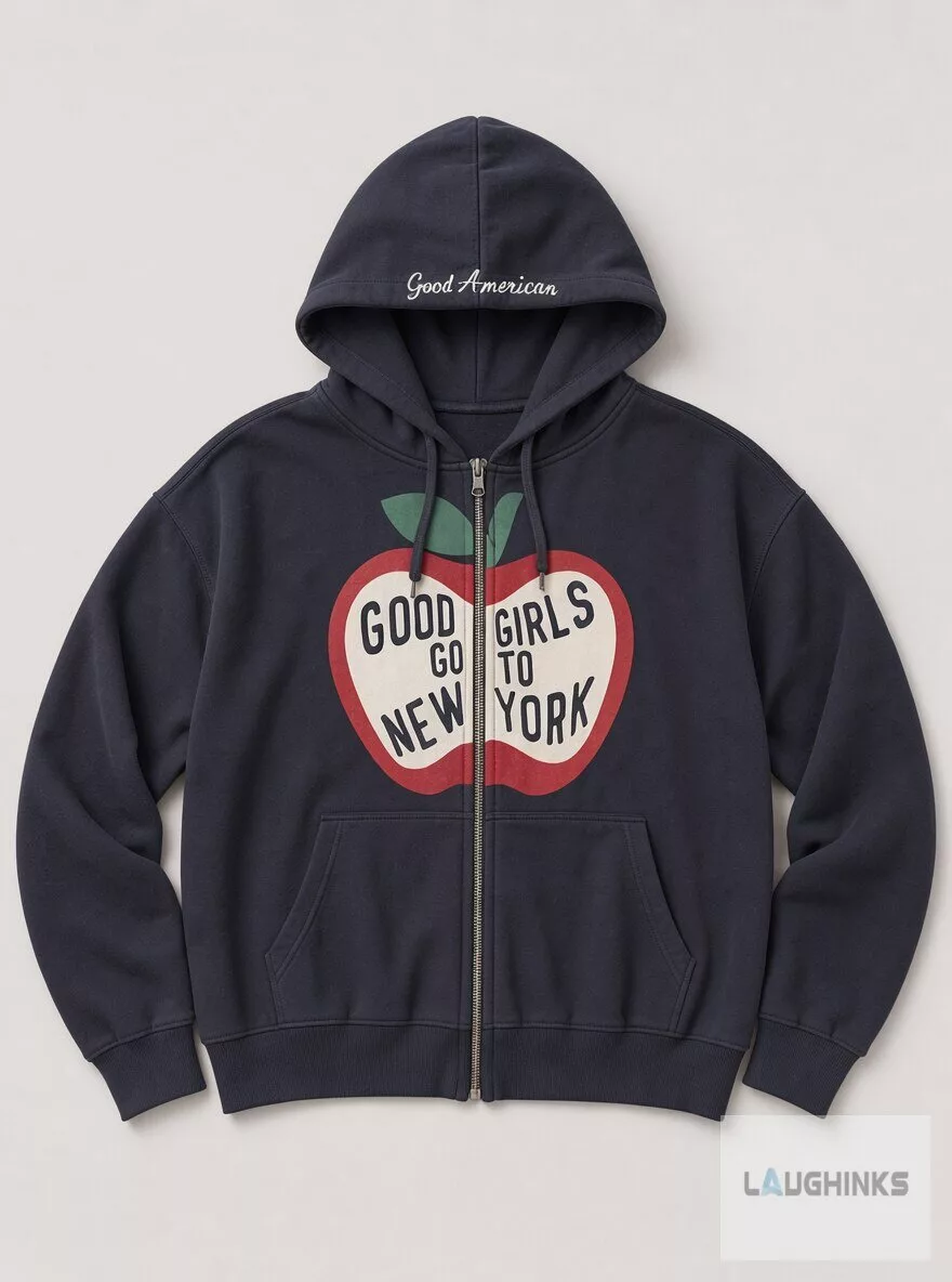 good american good girls go to heaven new york hoodie Good American Good Girls Go to Heaven New York Hoodie