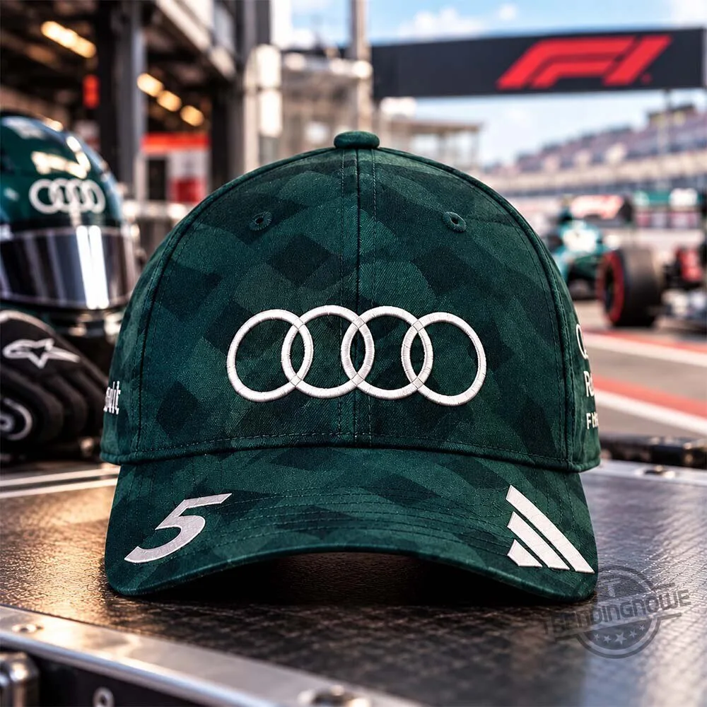 Adidas Audi Revolut F1 Team Gabriel Bortoleto #5 Special Edition Hat Cap