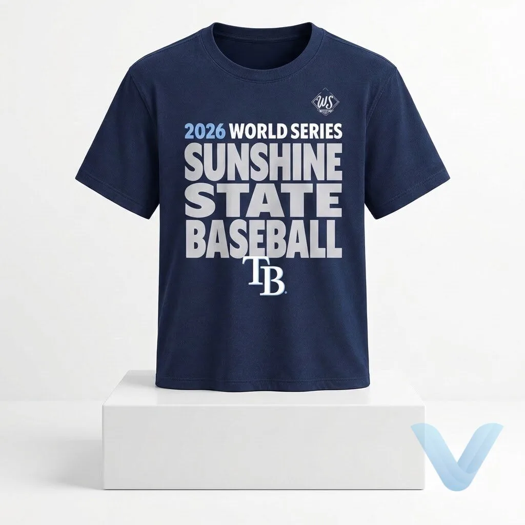 Tampa Bay Rays TB Rays 2026 World Series Sunshine State Baseball T Shirt hoodie sweatshirt Tampa Bay Rays TB Rays 2026 World Series Sunshine State Baseball T Shirt hoodie sweatshirt – image 2 of 3