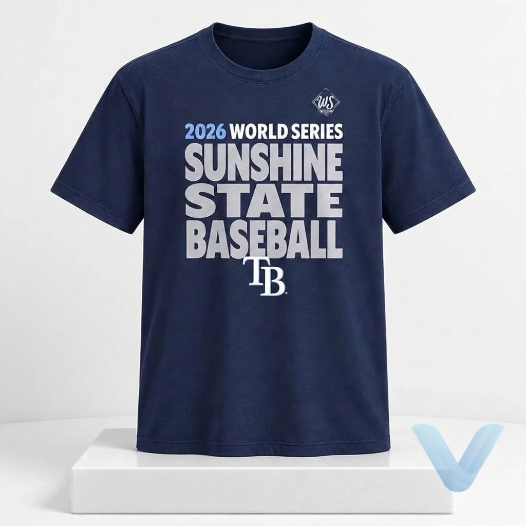 Tampa Bay Rays TB Rays 2026 World Series Sunshine State Baseball T Shirt hoodie sweatshirt Tampa Bay Rays TB Rays 2026 World Series Sunshine State Baseball T Shirt hoodie sweatshirt – image 3 of 3
