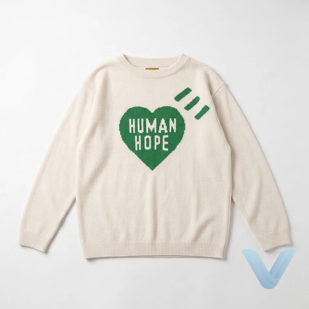 BTS J Hope Human Made Human Hope Heart Knit Sweater sweatshirt 8 BTS J Hope Human Made Human Hope Heart Knit Sweater sweatshirt