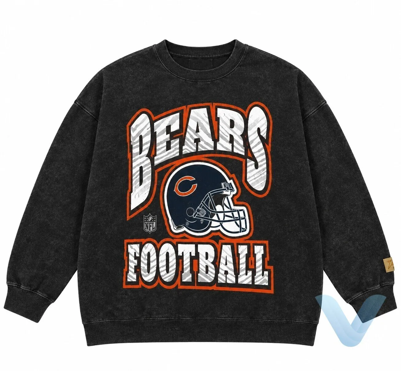 Chicago Bears Unisex 90s Vintage All Pro Crewneck Sweatshirt