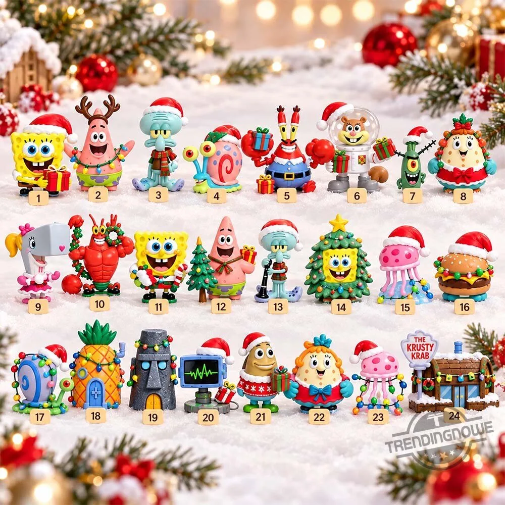 SpongeBob SquarePants 24 Surprises Christmas Advent Calendar 2026 7 SpongeBob SquarePants 24 Surprises Christmas Advent Calendar 2026
