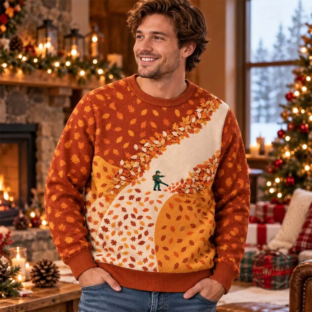 Blowing Autumn Leaves Ugly Thanksgiving Sweater Shirt 7 Blowing Autumn Leaves Ugly Thanksgiving Sweater Shirt