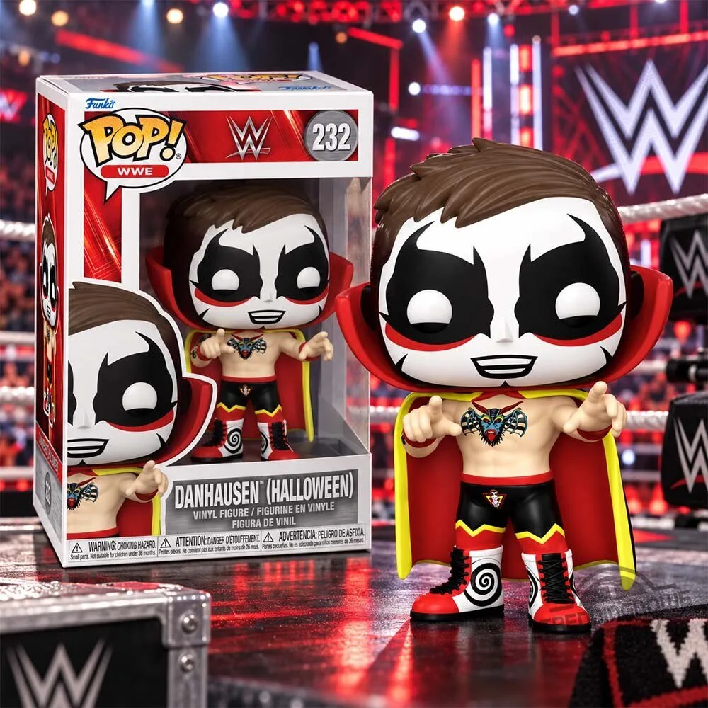 WWE Danhausen Halloween #232 Funko Pop Figure Collectible 6 WWE Danhausen Halloween #232 Funko Pop Figure Collectible