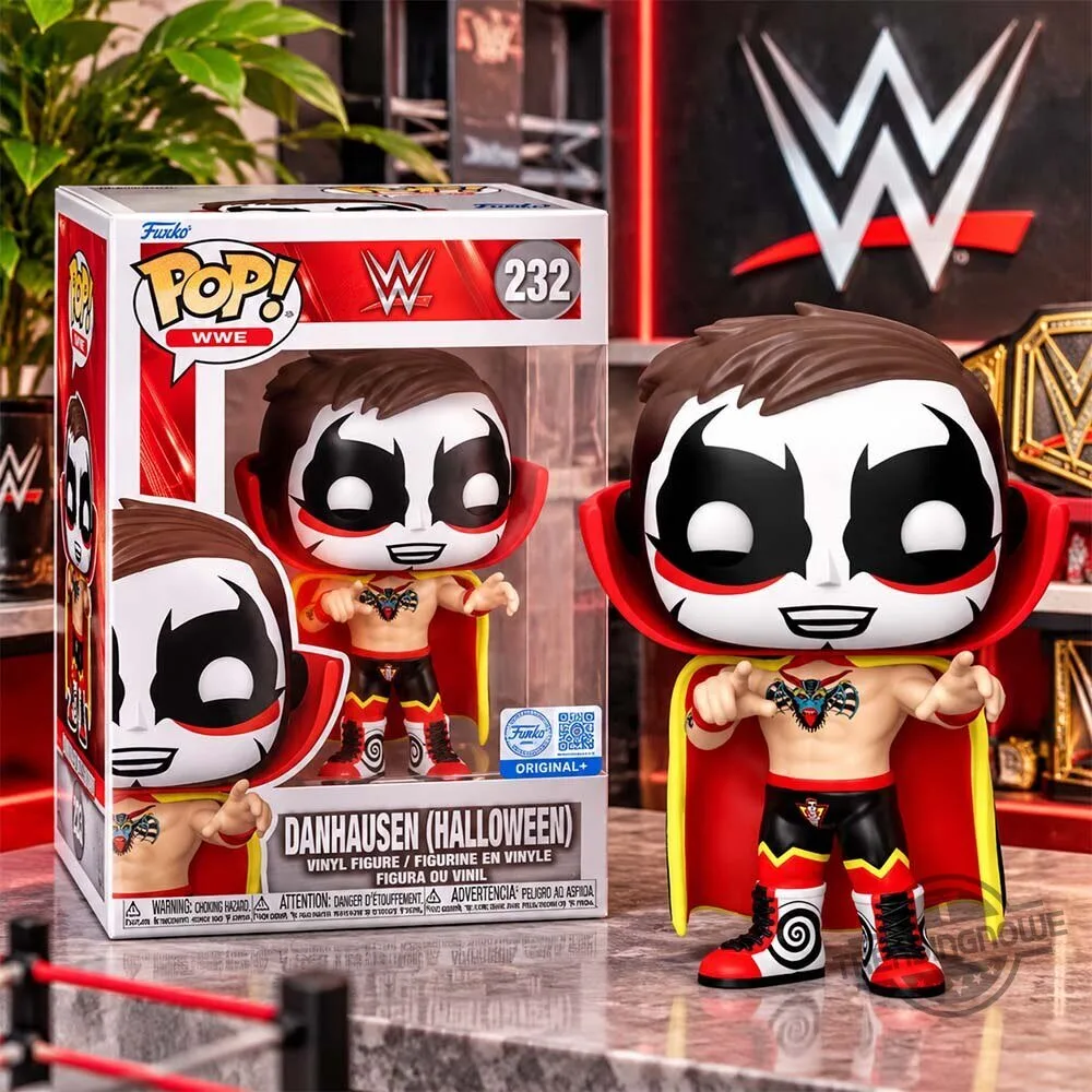 WWE Danhausen Halloween #232 Funko Pop Figure Collectible 7 WWE Danhausen Halloween #232 Funko Pop Figure Collectible