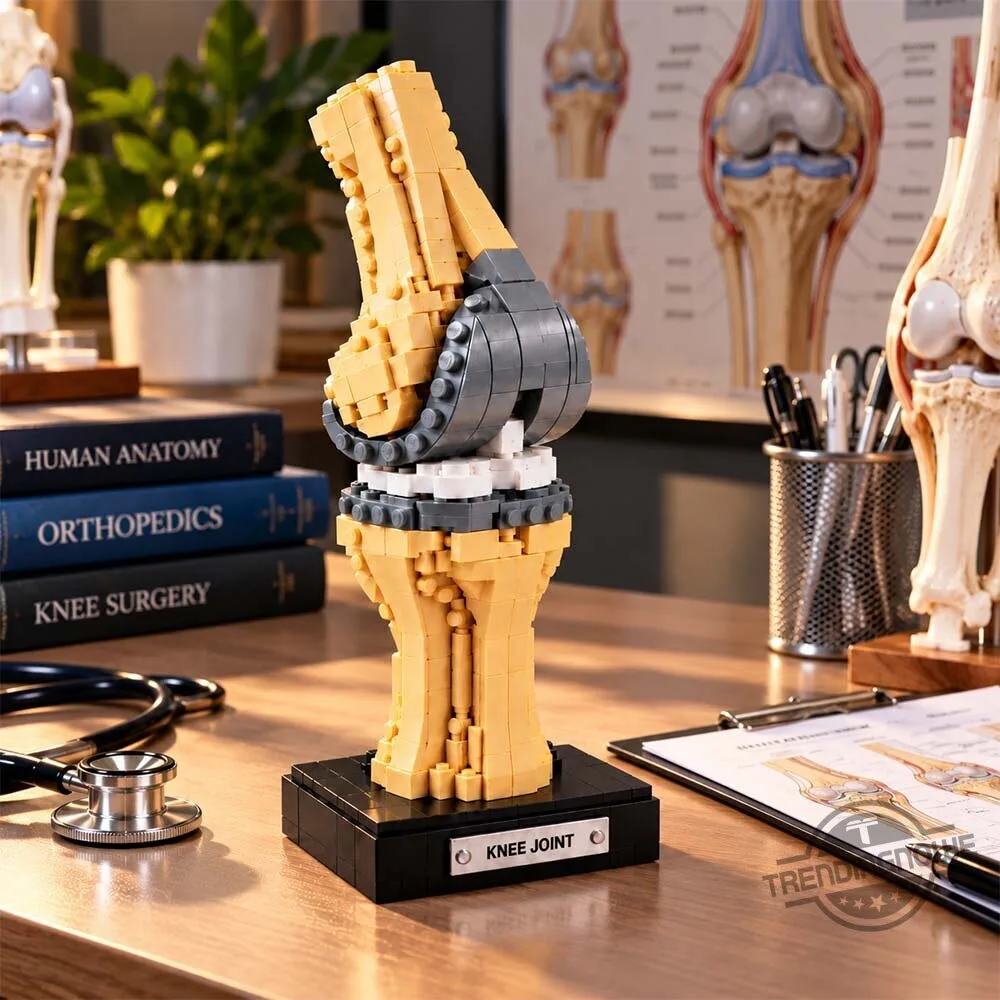 LEGO Knee Replacement Anatomy Collection Building Kit 6 LEGO Knee Replacement Anatomy Collection Building Kit
