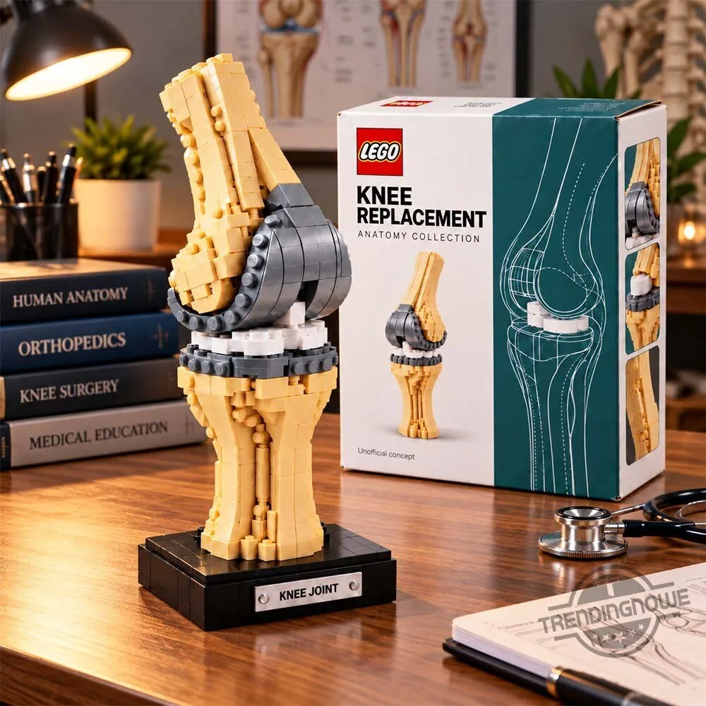 LEGO Knee Replacement Anatomy Collection Building Kit 7 LEGO Knee Replacement Anatomy Collection Building Kit