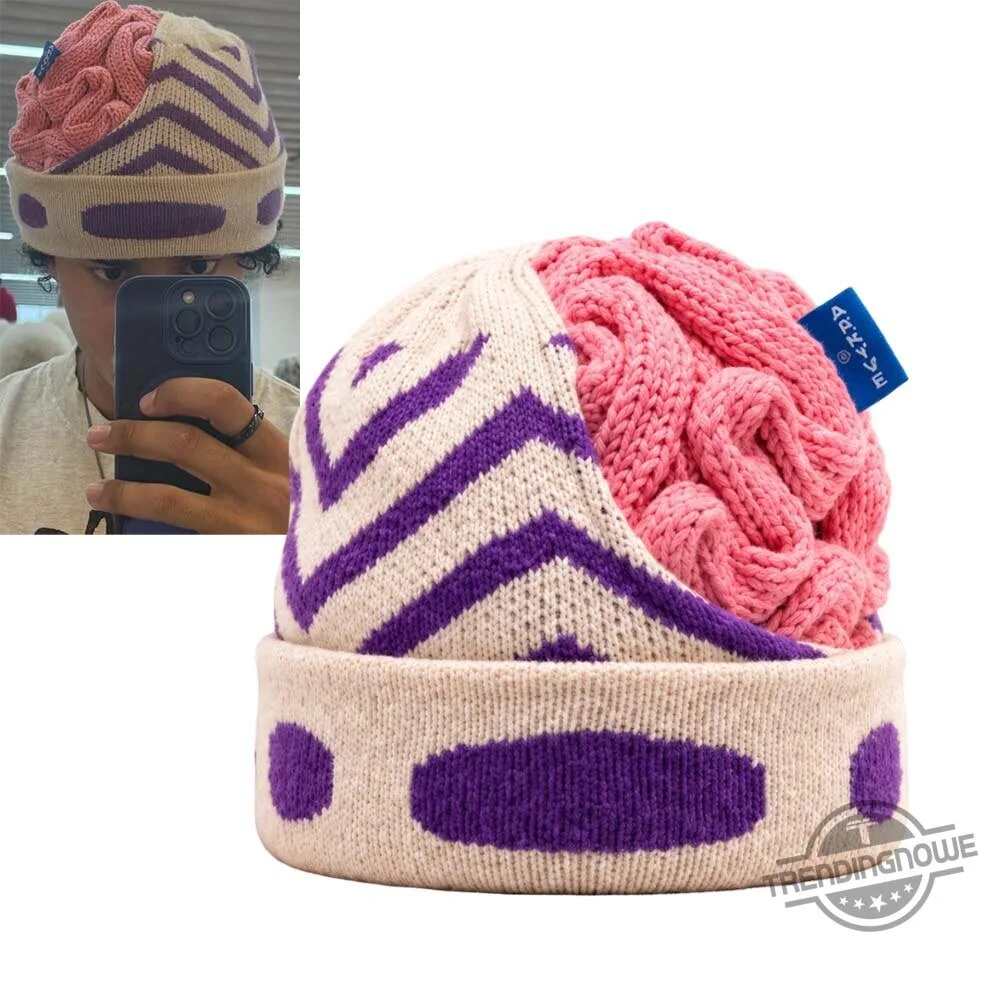 Powerpuff Girls Mojo Jojo Brain Arkyve Crochet Beanie Hat Cap 5 Powerpuff Girls Mojo Jojo Brain Arkyve Crochet Beanie Hat Cap