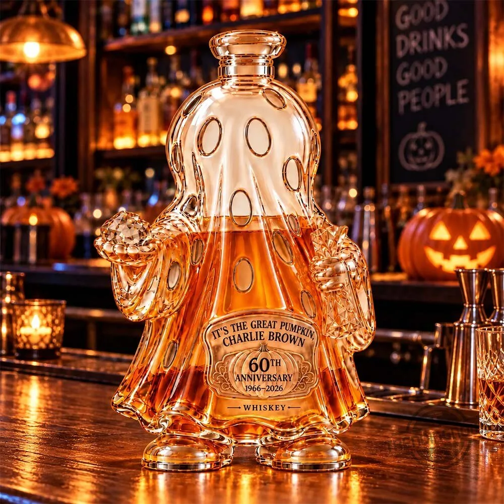 Charlie Brown Great Pumpkin 60th Anniversary Whiskey Bottle Decanter 2026 6 Charlie Brown Great Pumpkin 60th Anniversary Whiskey Bottle Decanter 2026