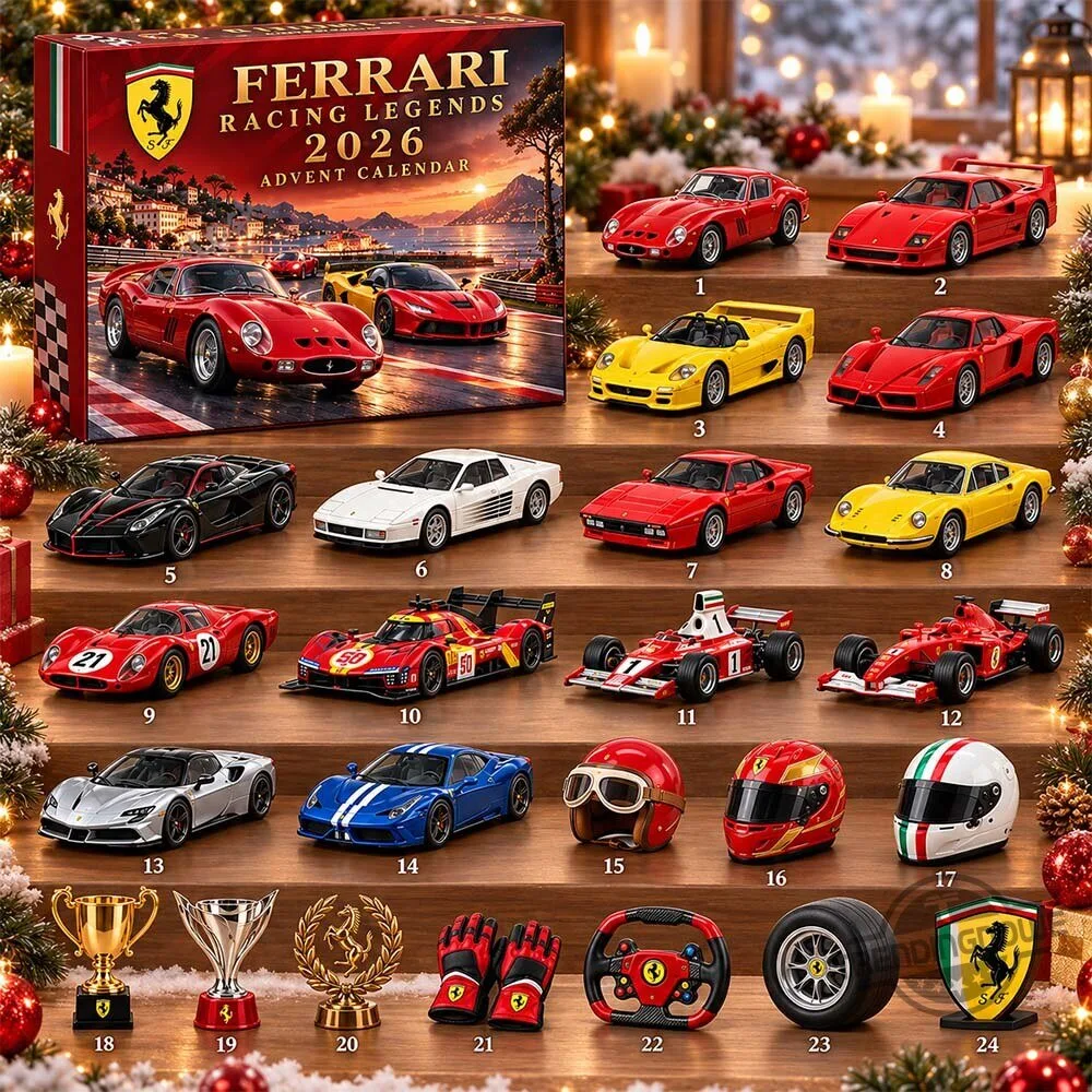 Ferrari Racing Legends 2026 Advent Calendar 3 Ferrari Racing Legends 2026 Advent Calendar