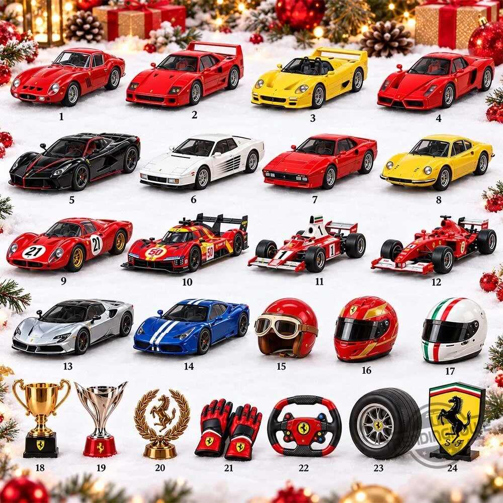 Ferrari Racing Legends 2026 Advent Calendar 7 Ferrari Racing Legends 2026 Advent Calendar