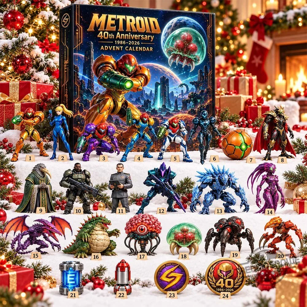 Metroid 40th Anniversary Advent Calendar 2026 7 Metroid 40th Anniversary Advent Calendar 2026