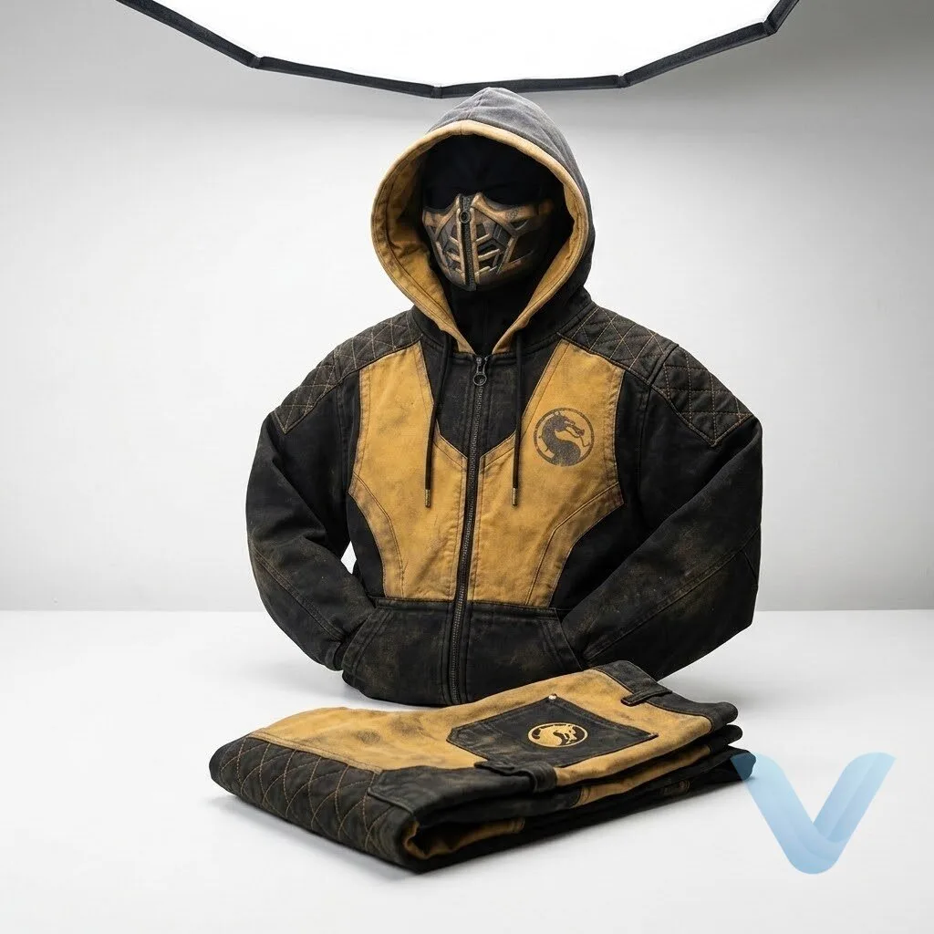 H&M Mortal Kombat Hoodie shirt