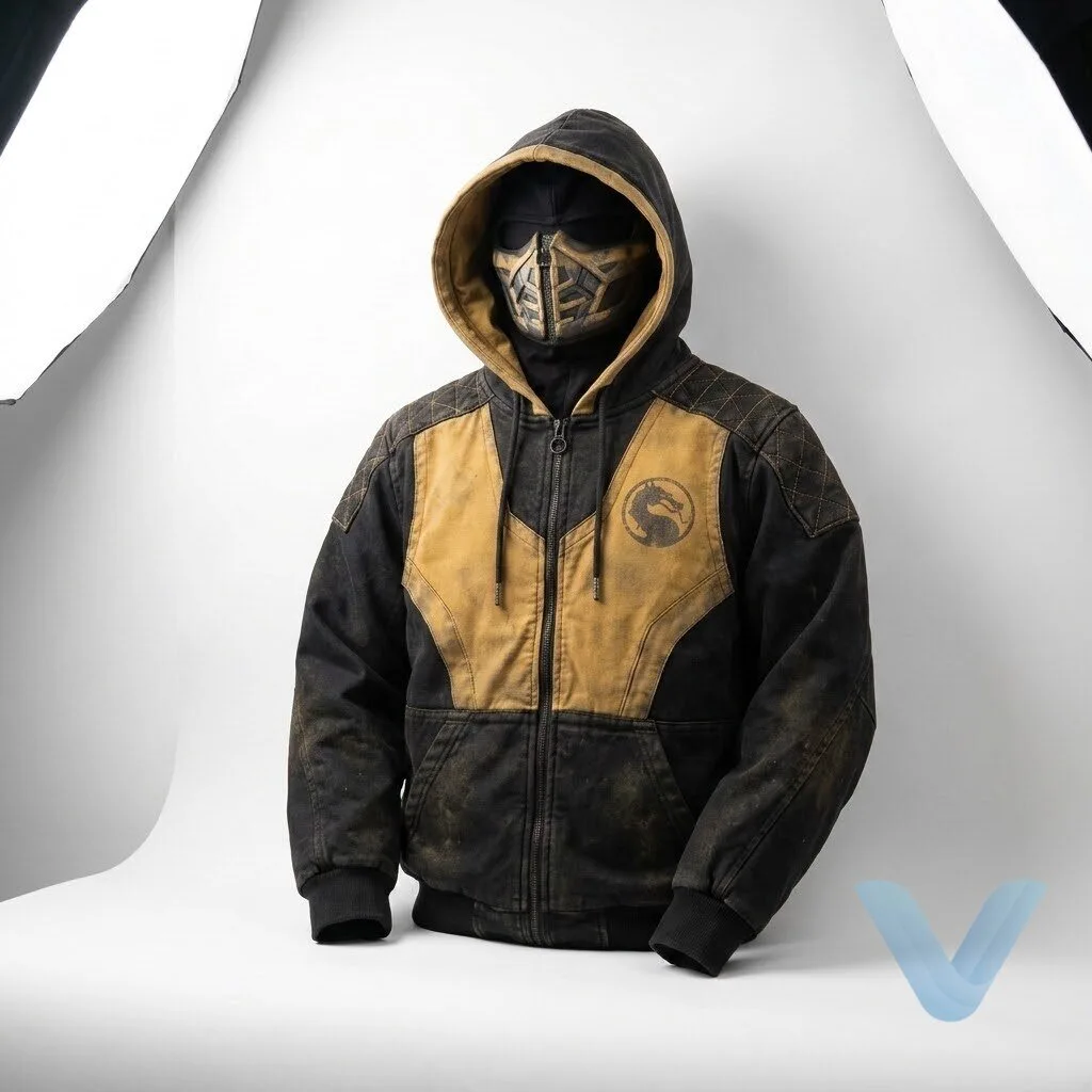 H&M Mortal Kombat Hoodie shirt