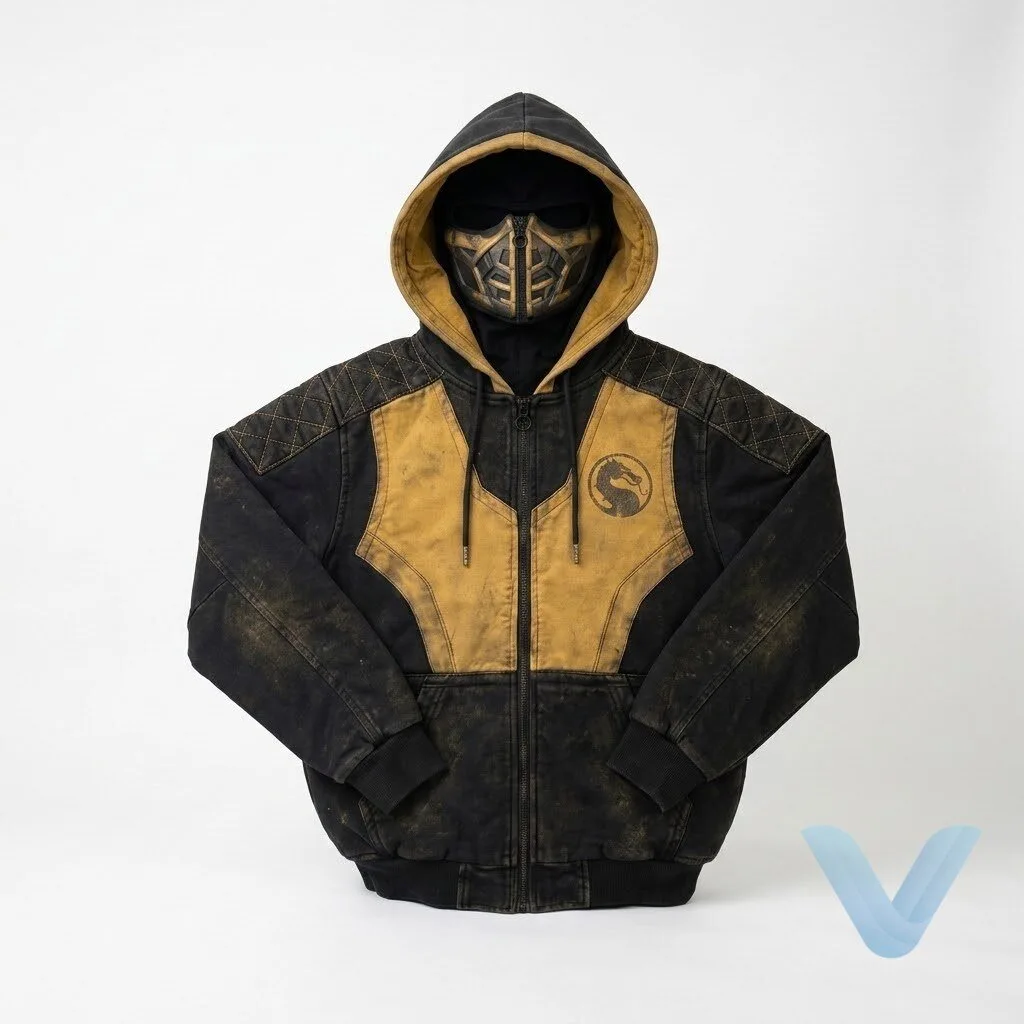 H&M Mortal Kombat Hoodie shirt 8 H&M Mortal Kombat Hoodie shirt