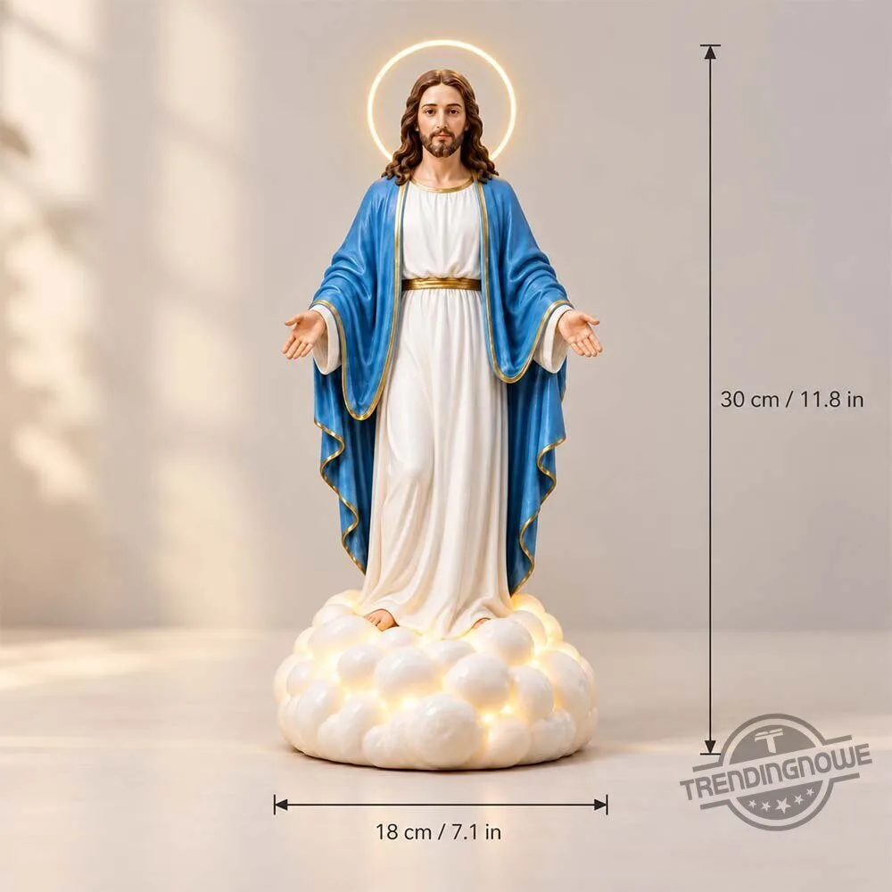 Holy Mist Jesus Statue Cool Mist Humidifier And Prayer Night Light 9 Holy Mist Jesus Statue Cool Mist Humidifier And Prayer Night Light