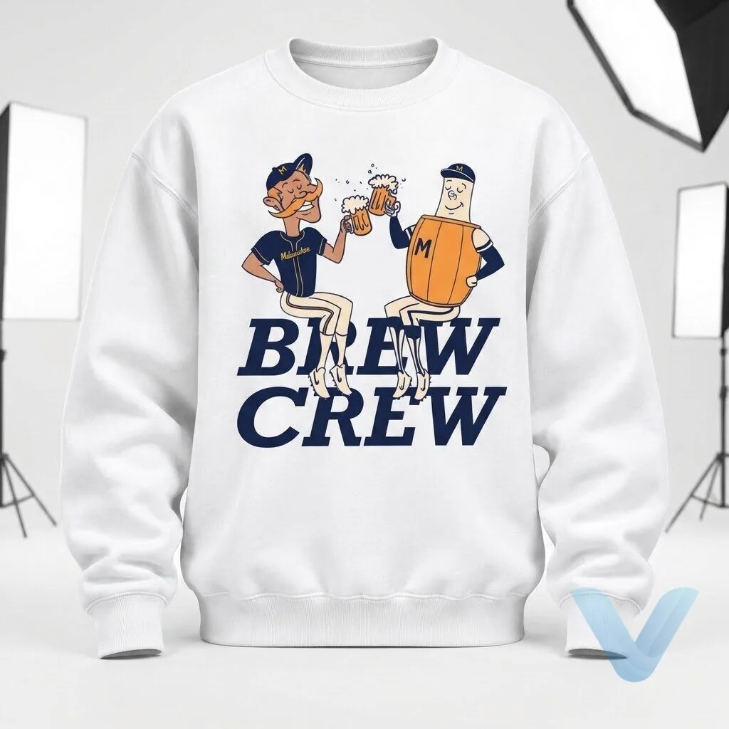 Milwaukee Brewers 2026 Brew Crew Sweatshirt Milwaukee Brewers 2026 Brew Crew Sweatshirt