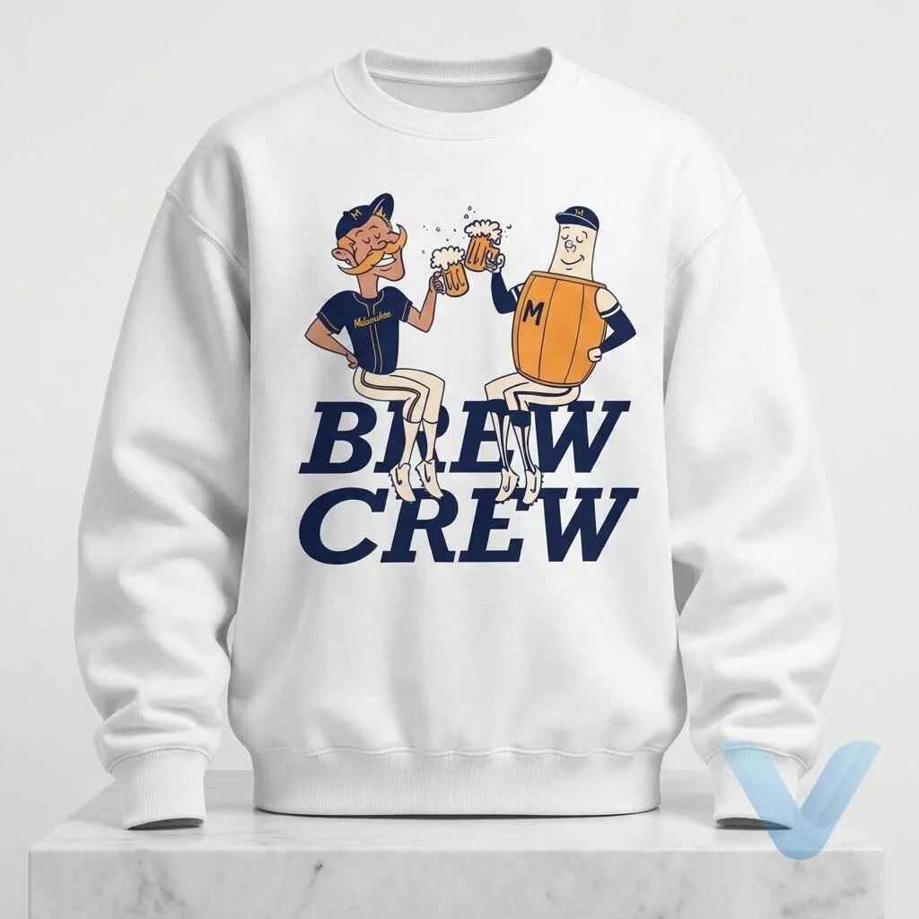 Milwaukee Brewers 2026 Brew Crew Sweatshirt Milwaukee Brewers 2026 Brew Crew Sweatshirt – image 2 of 4