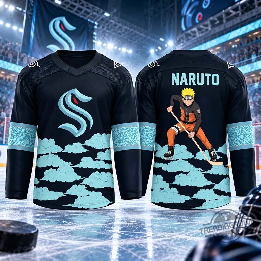 Seattle Kraken x Naruto Shippuden Hockey Jersey Shirt 2026 5 Seattle Kraken x Naruto Shippuden Hockey Jersey Shirt 2026