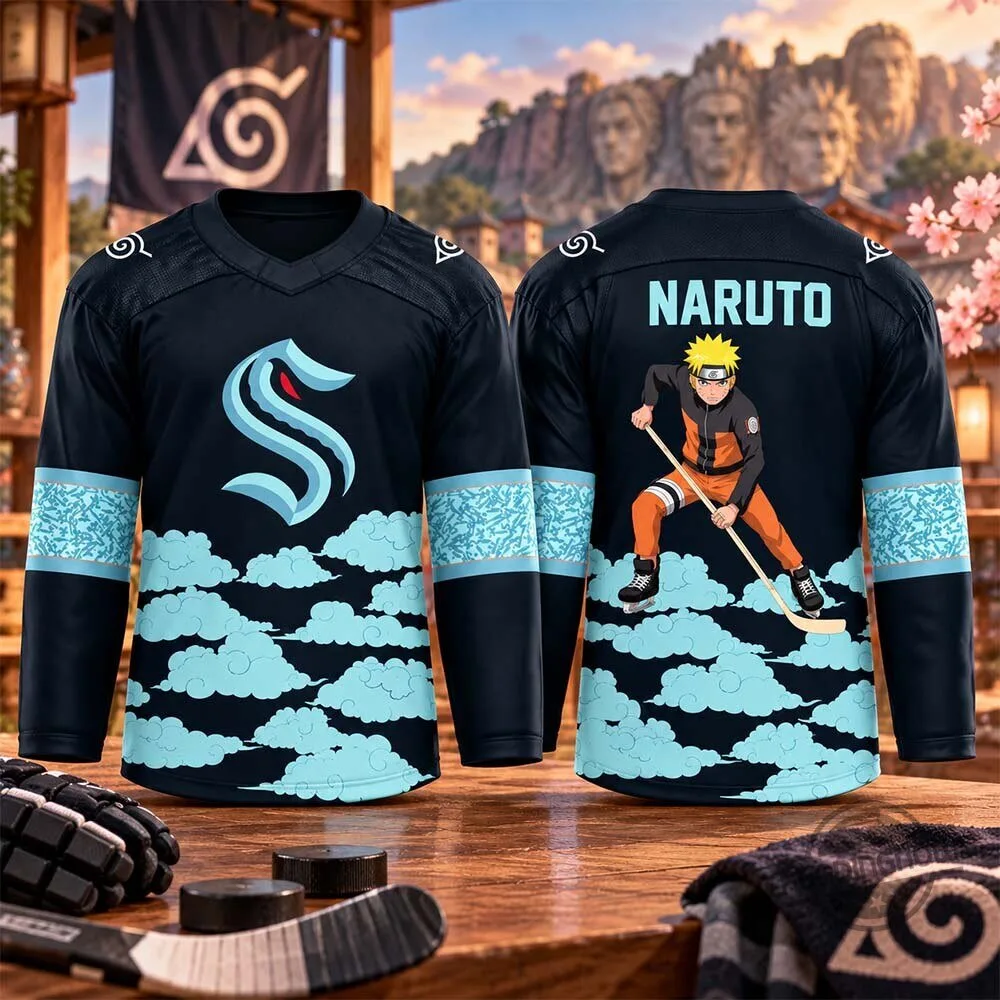 Seattle Kraken x Naruto Shippuden Hockey Jersey Shirt 2026 7 Seattle Kraken x Naruto Shippuden Hockey Jersey Shirt 2026