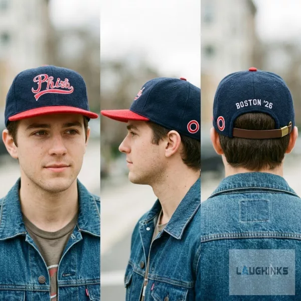 Phish Baseball Ebbets hat 2026 Fenway Park Boston Red Sox MLB cap