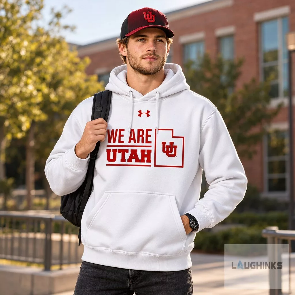 Steve Sarkisian Utah Utes We Are Utah College Football Hoodie Sweatshirt 5 Steve Sarkisian Utah Utes We Are Utah College Football Hoodie Sweatshirt