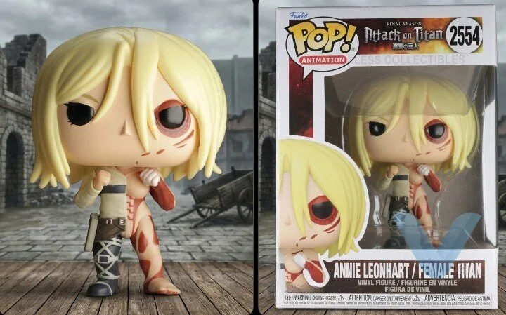 Annie Leonhart Female Titan Split Funko Pop vinyl figure Attack on Titan 4 Annie Leonhart Female Titan Split Funko Pop vinyl figure Attack on Titan
