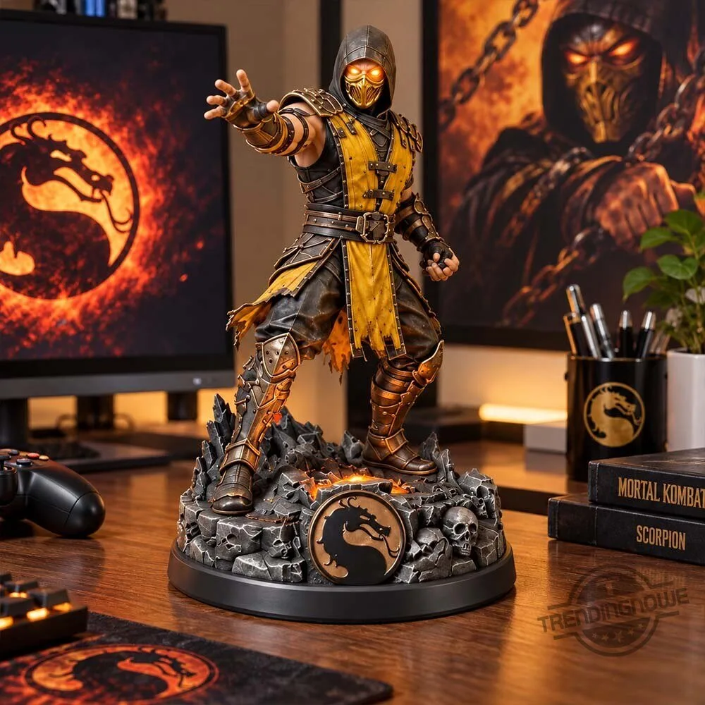 Mirtalforge Mortal Kombat Scorpion & Sub-Zero LED Light Up Mist Humidifier Diffuser 8 Mirtalforge Mortal Kombat Scorpion & Sub-Zero LED Light Up Mist Humidifier Diffuser