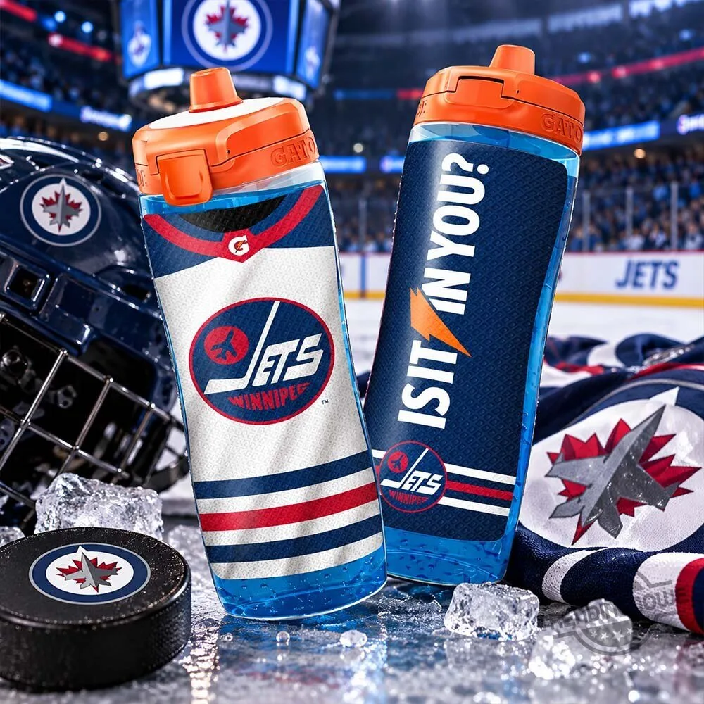 Gatorade GX Winnipeg Jets Limited Edition Water Bottle Cup 3 Gatorade GX Winnipeg Jets Limited Edition Water Bottle Cup