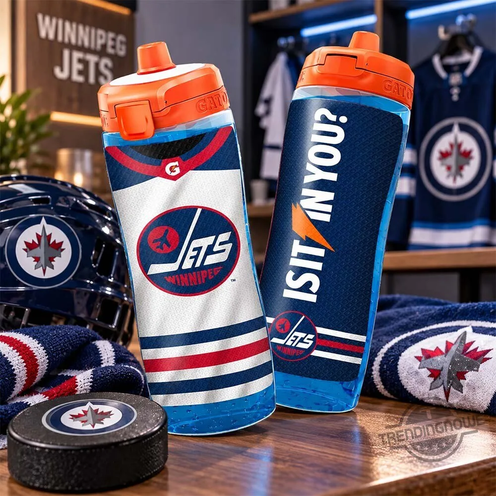 Gatorade GX Winnipeg Jets Limited Edition Water Bottle Cup 6 Gatorade GX Winnipeg Jets Limited Edition Water Bottle Cup