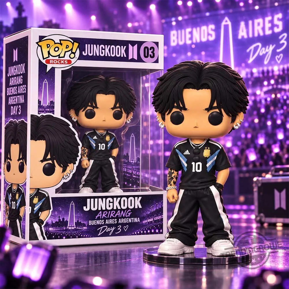 BTS Jungkook Arirang Tour Buenos Aires Argentina Day 3 Funko Pop Figure 5 BTS Jungkook Arirang Tour Buenos Aires Argentina Day 3 Funko Pop Figure