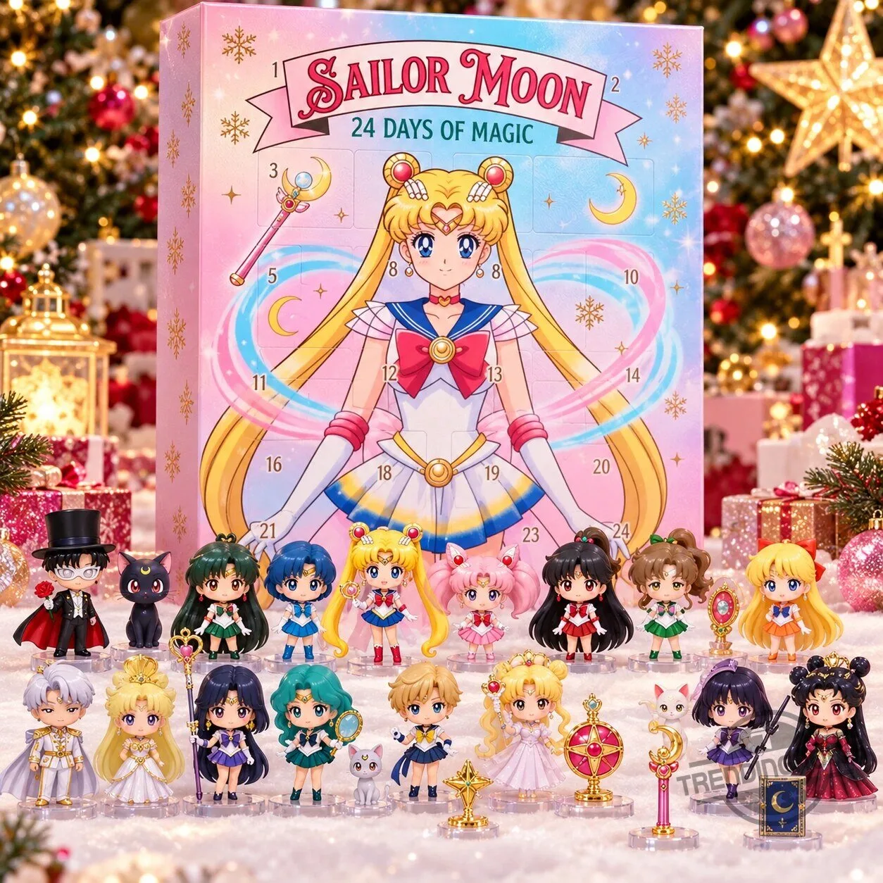 Sailor Moon 24 Days Of Magic Advent Calendar 2026 Anime Christmas Countdown Box 5 Sailor Moon 24 Days Of Magic Advent Calendar 2026 Anime Christmas Countdown Box