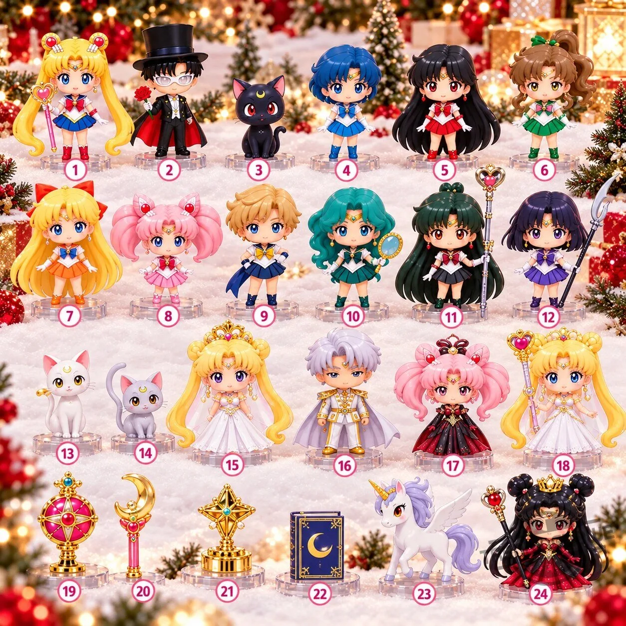 Sailor Moon 24 Days Of Magic Advent Calendar 2026 Anime Christmas Countdown Box 7 Sailor Moon 24 Days Of Magic Advent Calendar 2026 Anime Christmas Countdown Box
