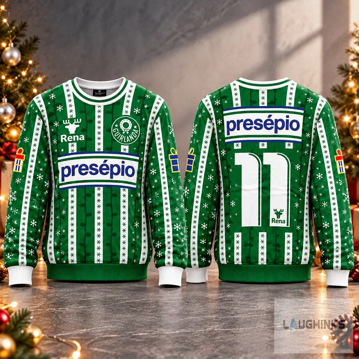 Ugly Palmeiras Presepio Soccer Christmas Sweatshirt 3 Ugly Palmeiras Presepio Soccer Christmas Sweatshirt