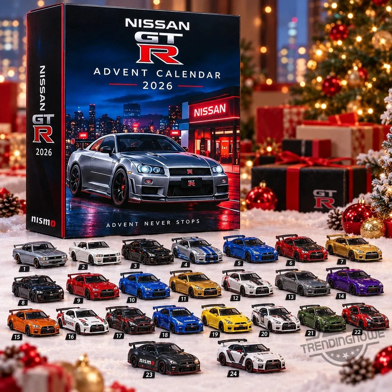Nissan GT-R Advent Calendar 2026 24 Iconic JDM Holiday Gift 5 Nissan GT-R Advent Calendar 2026 24 Iconic JDM Holiday Gift