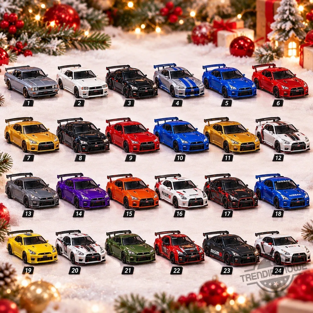 Nissan GT-R Advent Calendar 2026 24 Iconic JDM Holiday Gift 7 Nissan GT-R Advent Calendar 2026 24 Iconic JDM Holiday Gift
