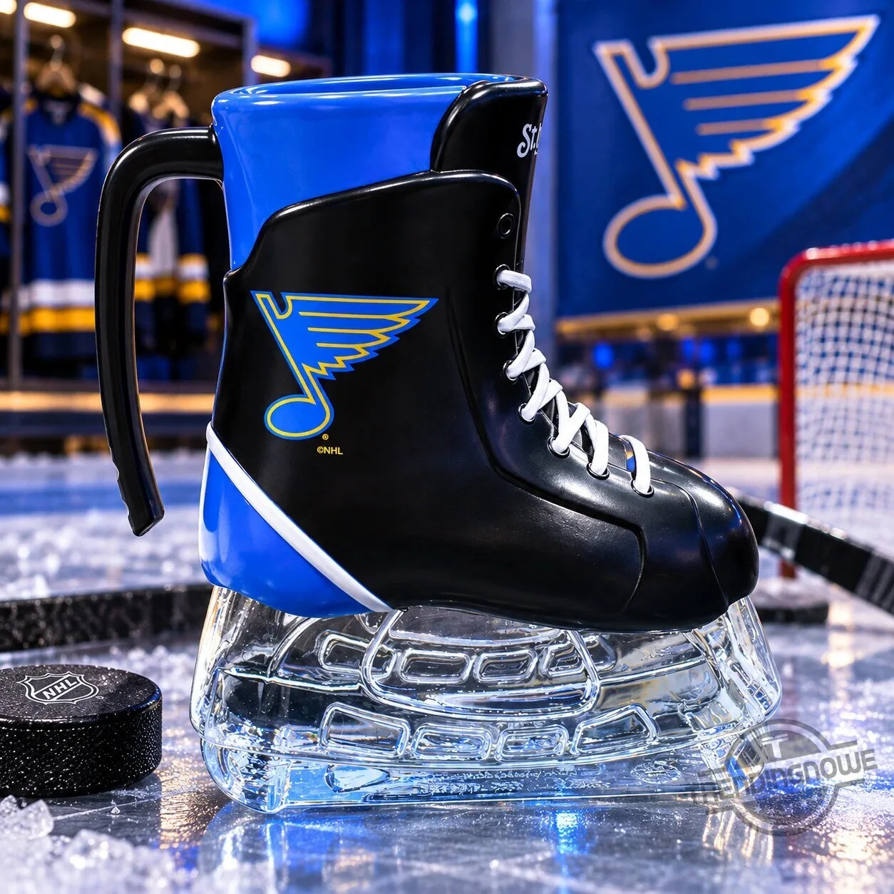 St Louis Blues Ice Skate Mug NHL Enterprise Center Souvenir Drinkware 5 St Louis Blues Ice Skate Mug NHL Enterprise Center Souvenir Drinkware