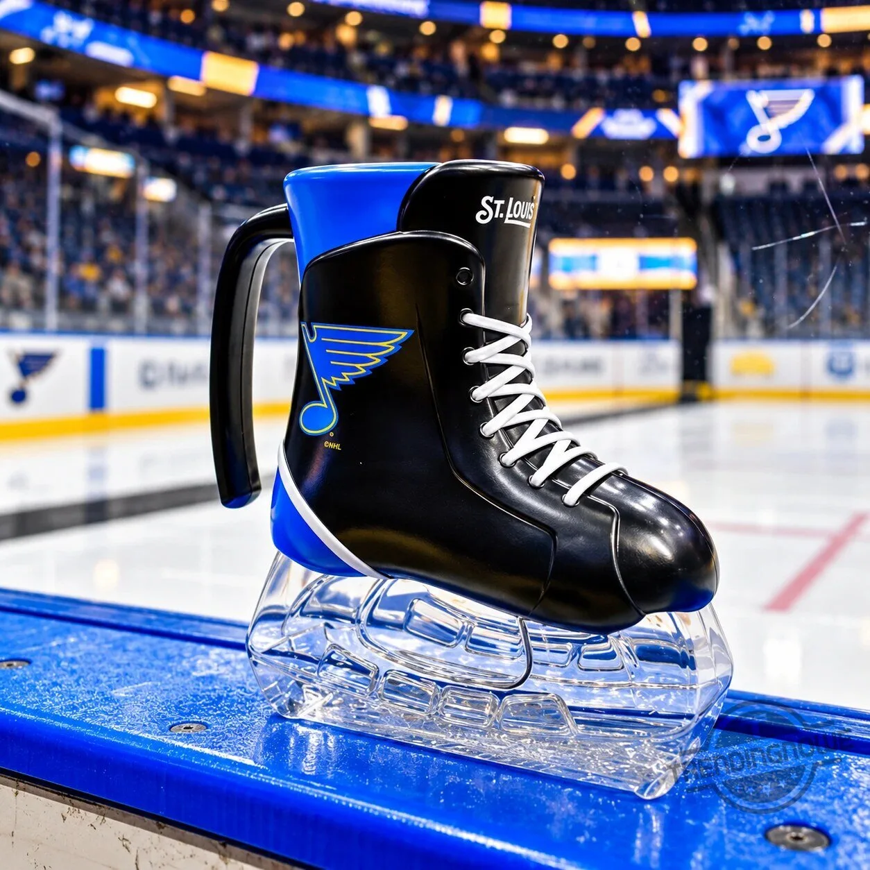 St Louis Blues Ice Skate Mug NHL Enterprise Center Souvenir Drinkware 6 St Louis Blues Ice Skate Mug NHL Enterprise Center Souvenir Drinkware