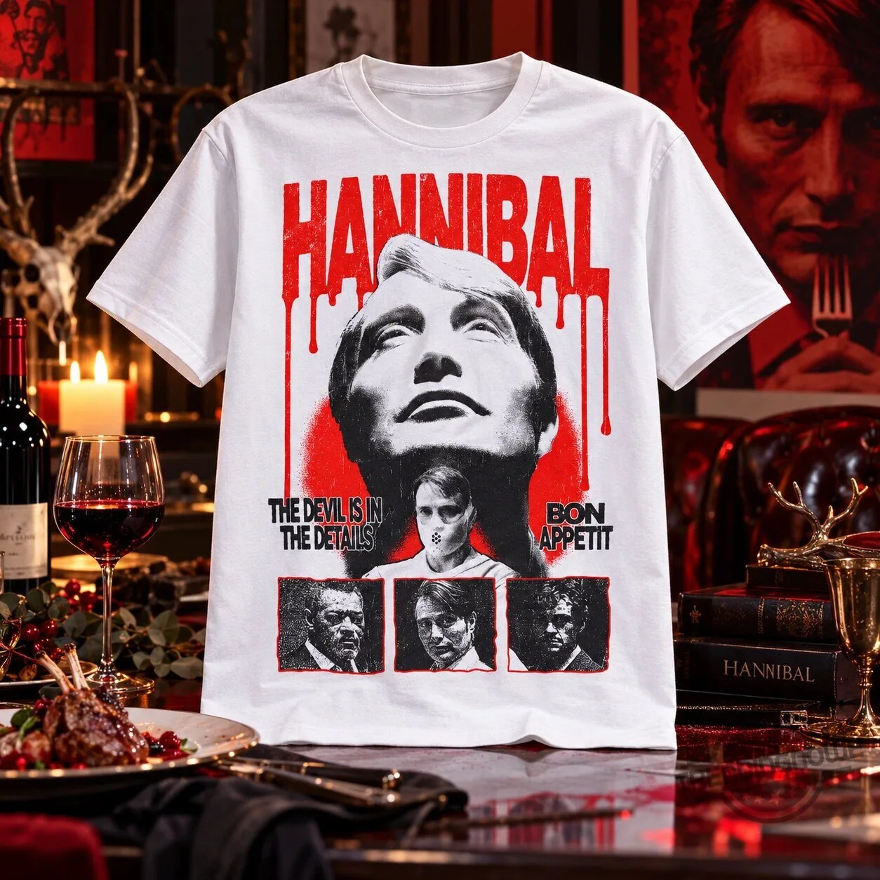 Mads Mikkelsen Hannibal Devil In The Details Shirt 3 Mads Mikkelsen Hannibal Devil In The Details Shirt