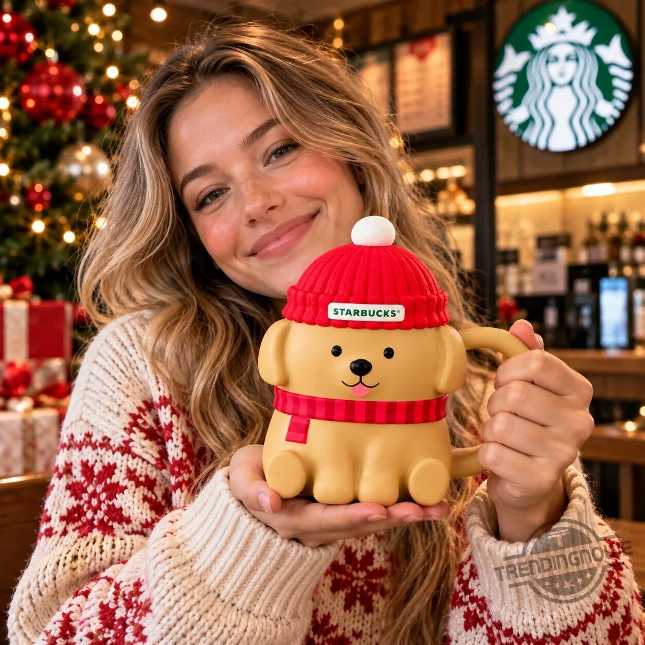 Starbucks Freddie The Dog Holiday Mug Limited Edition Ceramic Christmas Beanie Mug 9 Starbucks Freddie The Dog Holiday Mug Limited Edition Ceramic Christmas Beanie Mug