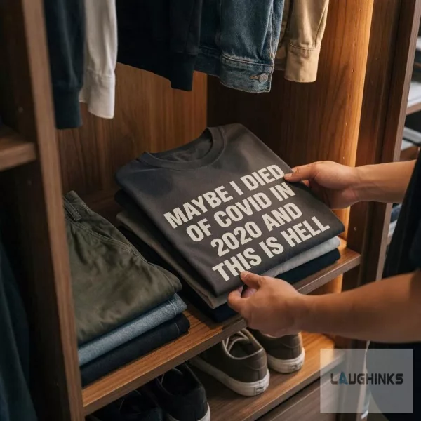 Maybe I Died Of Covid In 2020 And This Is Hell Graphic T Shirt