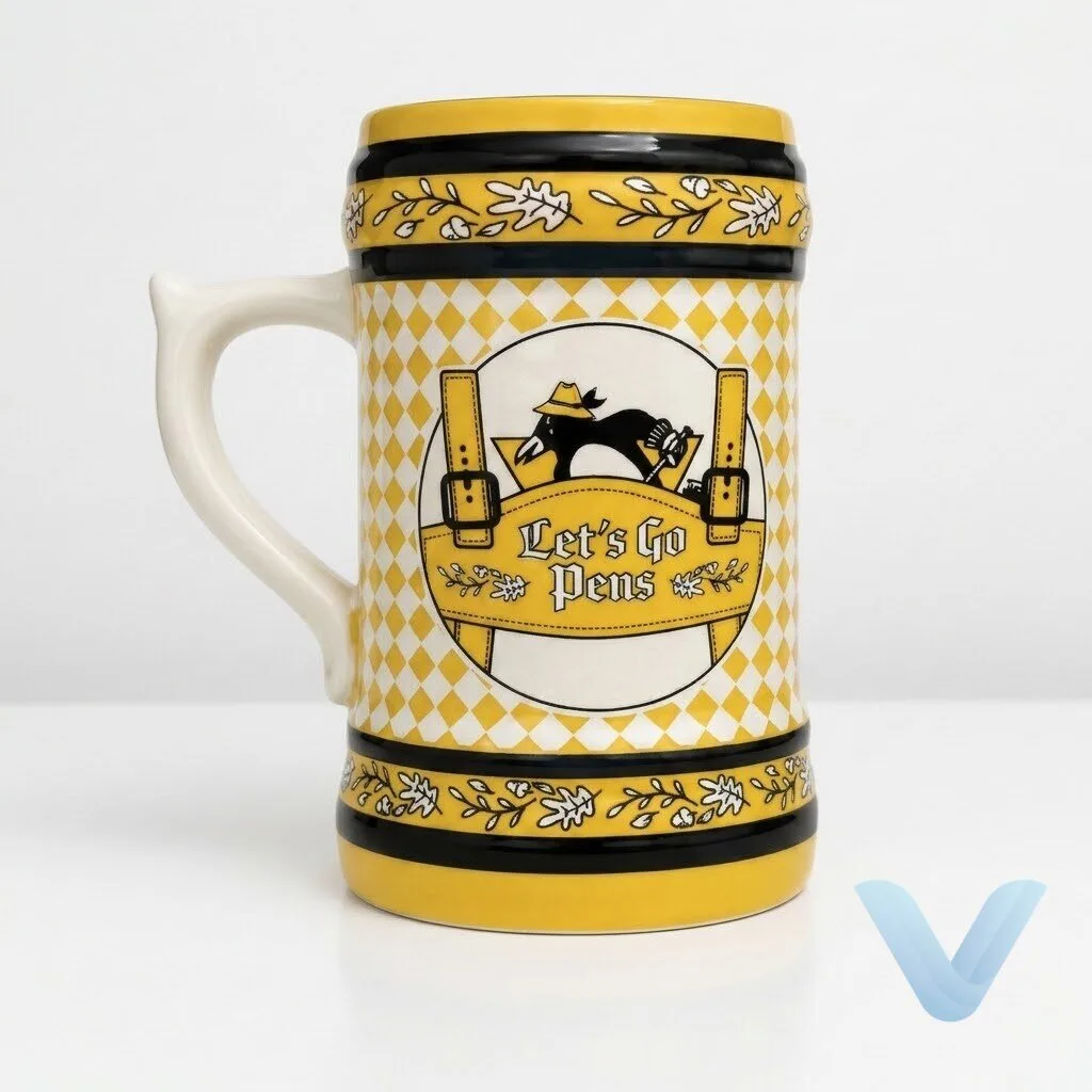 Pittsburgh Penguins Oktoberfest Stein 1 Pittsburgh Penguins Oktoberfest Stein