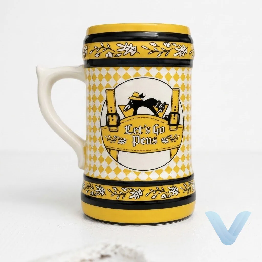 Pittsburgh Penguins Oktoberfest Stein 6 Pittsburgh Penguins Oktoberfest Stein
