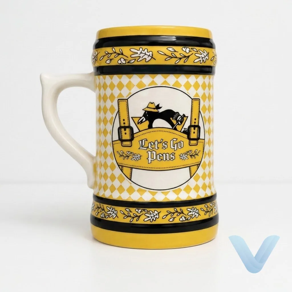 Pittsburgh Penguins Oktoberfest Stein 7 Pittsburgh Penguins Oktoberfest Stein