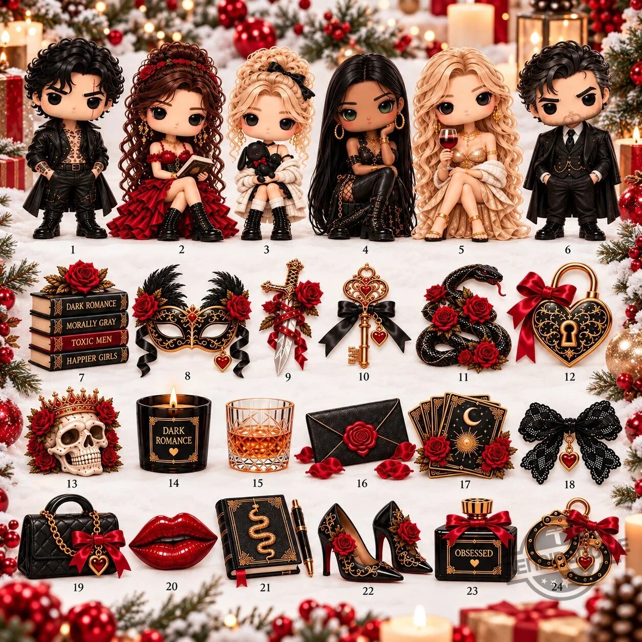 Read At Your Own Risk Dark Romance Advent Calendar 2026 24 Nights Countdown Box 7 Read At Your Own Risk Dark Romance Advent Calendar 2026 24 Nights Countdown Box