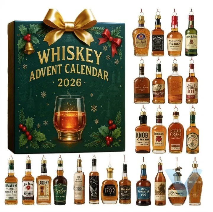 2026 Whiskey Advent Calendar – 24-Day Holiday Countdown Gift for Whiskey Lovers 5 2026 Whiskey Advent Calendar – 24-Day Holiday Countdown Gift for Whiskey Lovers