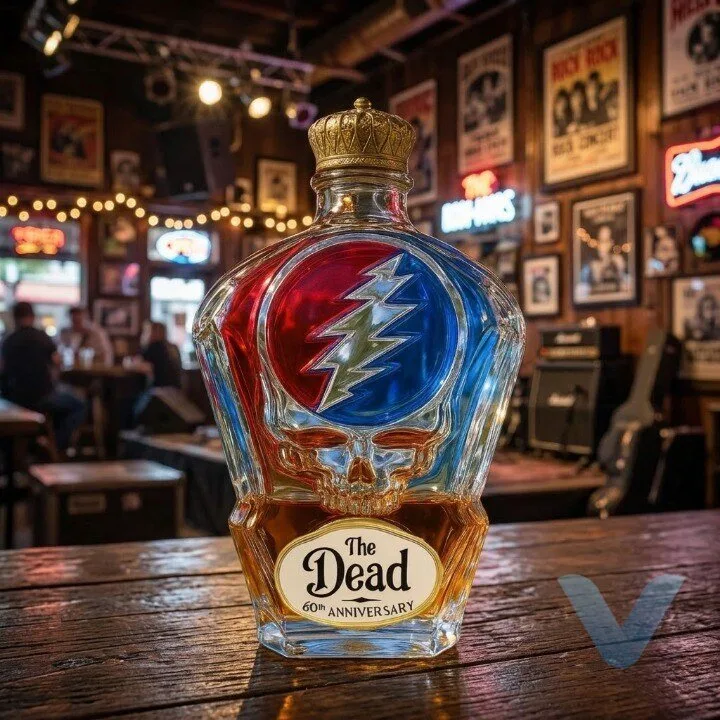 The Dead 60th Anniversary Whiskey Decanter, for the Music That Never Ends 2 The Dead 60th Anniversary Whiskey Decanter, for the Music That Never Ends