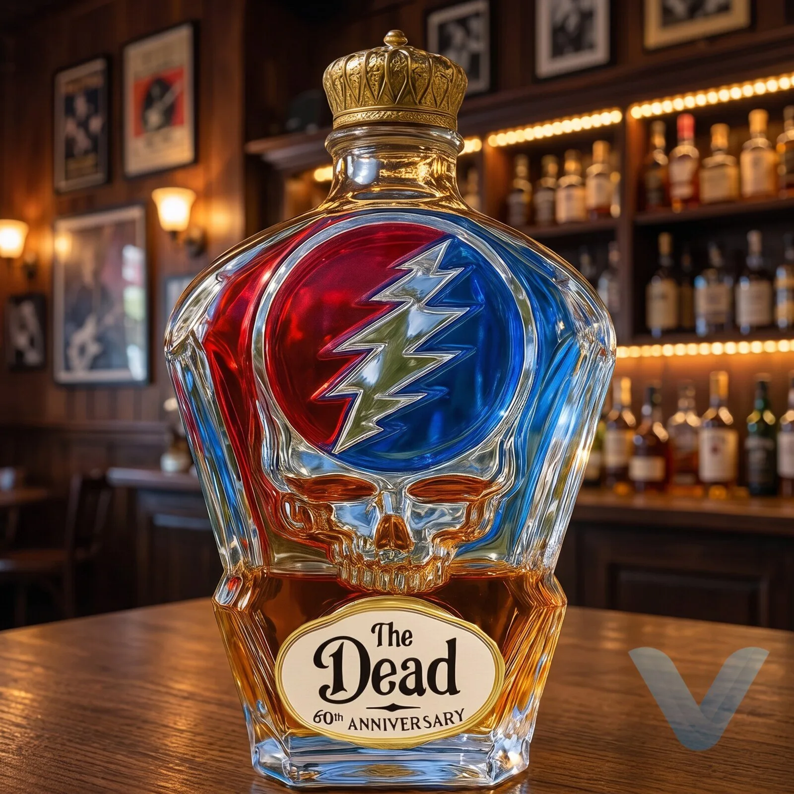The Dead 60th Anniversary Whiskey Decanter, for the Music That Never Ends 5 The Dead 60th Anniversary Whiskey Decanter, for the Music That Never Ends