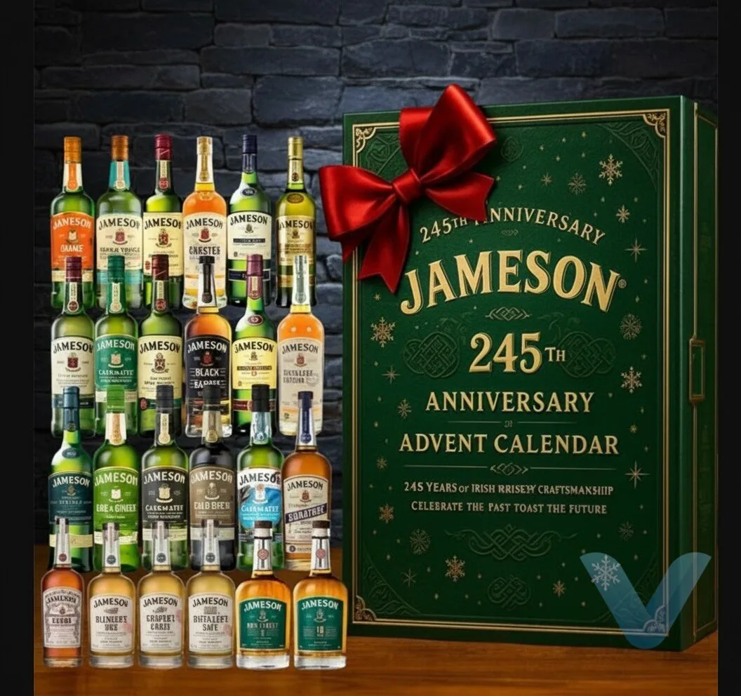Jameson 245th Anniversary Irish Whiskey Advent Calendar 2026 - Collector's Edition Tasting Set 1 Jameson 245th Anniversary Irish Whiskey Advent Calendar 2026 - Collector's Edition Tasting Set